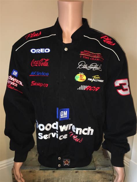 nascar jacket vintage men's|authentic vintage nascar jackets.